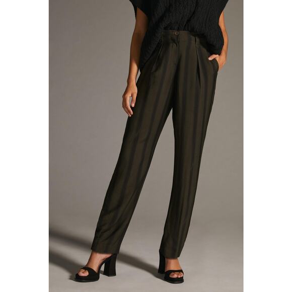 Anthropologie Tiny Pleated Fairfax Pants - New - Size 4 - Picture 6 of 7